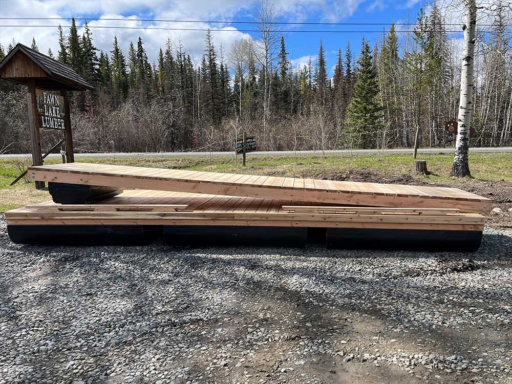 Fawn Lake Lumber Dock & Gangway