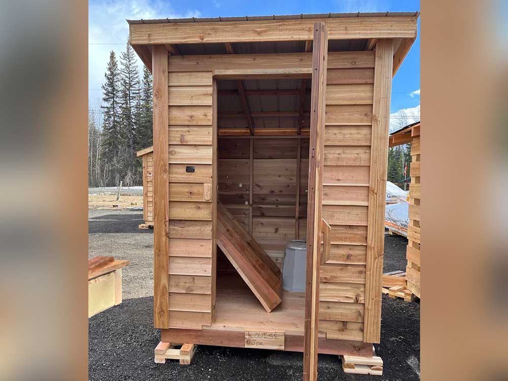 Fawn Lake Lumber Outhouses